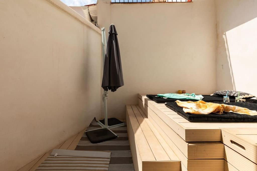 Апартаменты Cozy Loft Patio+Pool +Wifi Валенсия Экстерьер фото